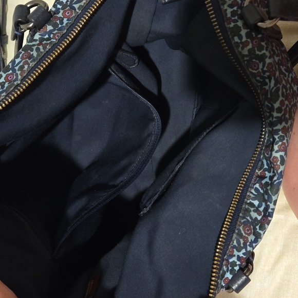 Convertable Coach Bag Flowers SATCHEL RANCH FLORAL PRINT Nylon - Picture 9 of 9